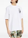 Dsquared2 Oversized T-shirt With Graphic Print In White