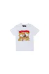 Dsquared2 T-shirt With Logo And Front Print In White
