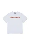 Dsquared2 Logo-lettering T-shirt In White