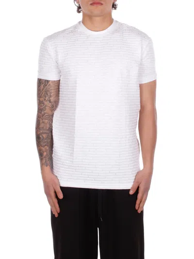 Dsquared2 T-shirts And Polos White In White Chiari E Naturali