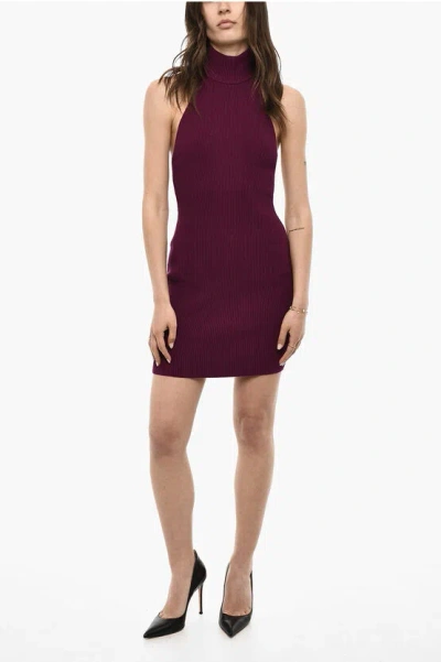 Dsquared2 Turtleneck Knitted Mini Dress