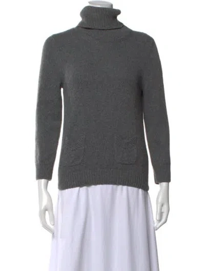 Pre-owned Dsquared2 Turtleneck Sweater In Gray