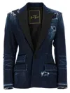 Dsquared2 Tuxedo Blazer In Blue