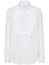 Dsquared2 Tuxedo Shirt In White