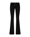 Dsquared2 Mid-rise Flared Jeans In Black