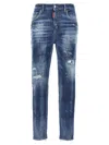 Dsquared2 Paint-splatter Distressed Tapered Jeans