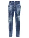 Dsquared2 Paint-splatter Distressed Tapered Jeans