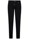 Dsquared2 Low-rise Skinny Jeans In Black