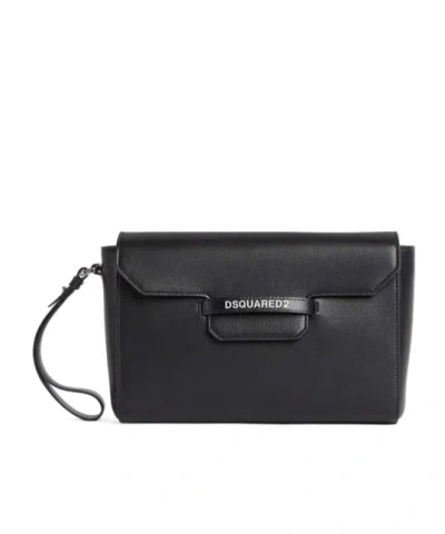 Dsquared2 Twin Clutch In Black