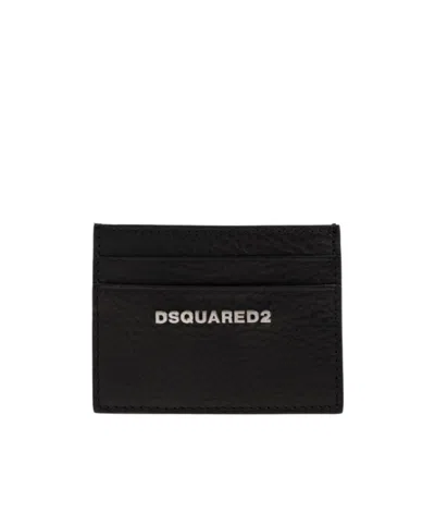Dsquared2 Twin Credit Card Holder In Pink