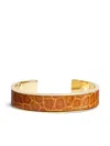 Dsquared2 Twin Cuff Bracelet In Brown
