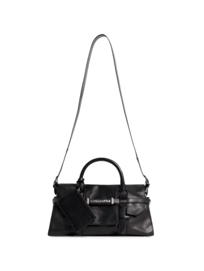 Dsquared2 Twin Handbag In Black