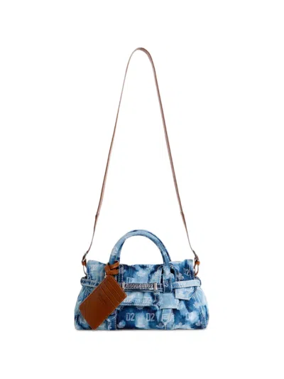Dsquared2 Twin Handbag In Blue