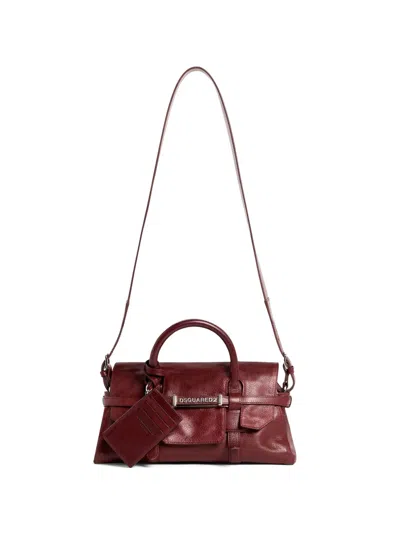 Dsquared2 Twin Handbag In Red