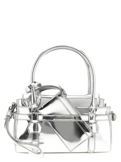 Dsquared2 Twin Mini Hand Bags Silver