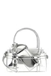 Dsquared2 Twin Mini Handbag In Silver
