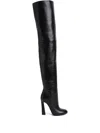 Dsquared2 Twin Over-the-knee Heeled Boots In Black