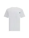 Dsquared2 Black And White Set Of Two T-shirts With Logo On The Front In Cotton Man In White