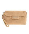 Dsquared2 Twin Top Handle Clutch In Neutral
