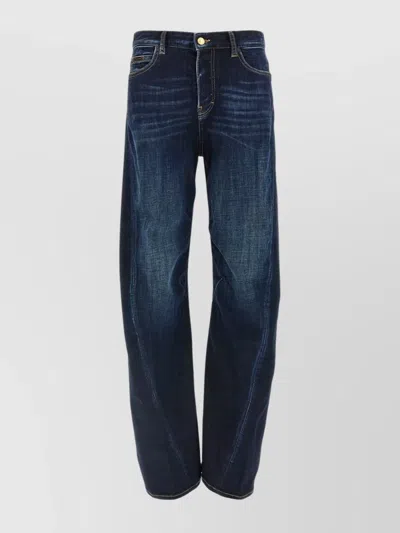 DSQUARED2 'TWISTED BELT LOOP STITCHED POCKET TROUSERS'