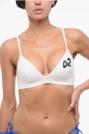 Dsquared2 Two -tone Triangle Bra With Monogram