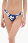 Dsquared2 Two-tone Bikini Bottom With All-over Logo
