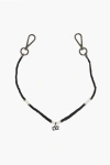 Dsquared2 Two Tone D2 Chain For Pants With Monogram Charm