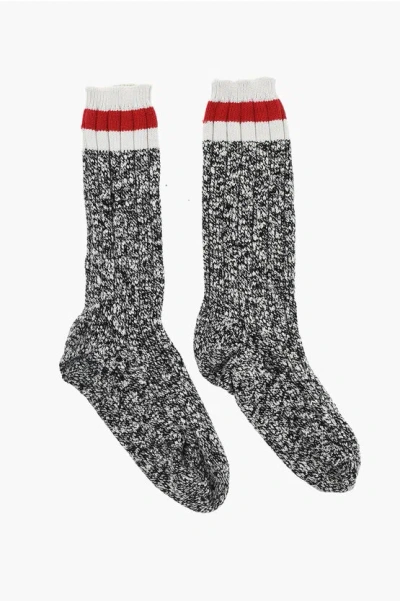 Dsquared2 Two-tone Long Socks