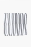 Dsquared2 Two-tone Striped Silk Pocket Square
