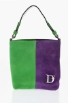 Dsquared2 Two-tone Suede Mini Bag