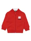 Dsquared2 Two-tone Sweatshirt In 红色