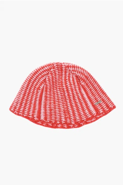 Dsquared2 Two-tone Virgin Wool And Cahmere Beanie