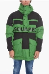 Dsquared2 Two-toned Puffer Jacket With Maxi Pockets