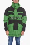 Dsquared2 Two-toned Puffer Jacket With Maxi Pockets In Multi
