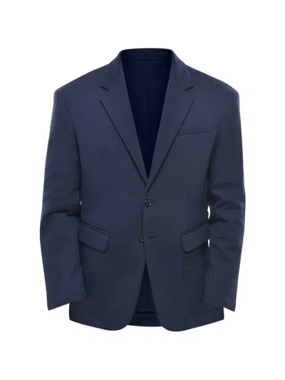 Dsquared2 Two-button Long-sleeve Blazer In Blue