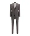 Dsquared2 Men Single-breasted Wool-blend Suit In Gray