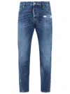 Dsquared2 Grey Jeans Twist In Blue