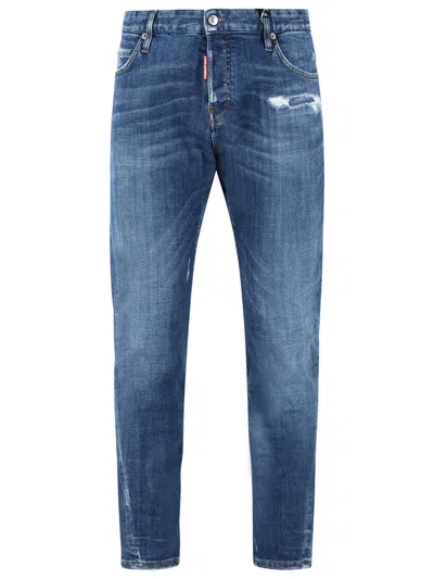 Dsquared2 Grey Jeans Twist In Gray