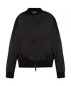Dsquared2 Under The Bridge Bomber Jacket In Black