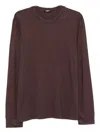 Dsquared2 Long-sleeve Crew-neck Sweater In Brown