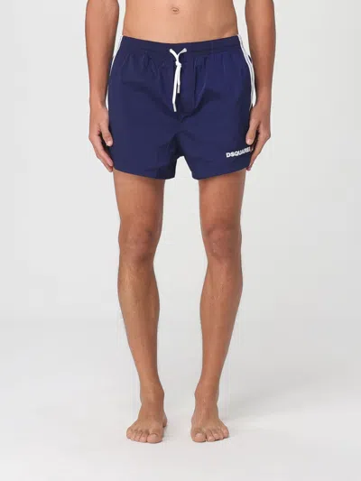 DSQUARED2 SWIMSUIT DSQUARED2 MEN COLOR BLUE,H08294009