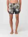Dsquared2 Canadian Camouflage Swim Shorts In Green