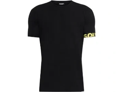 Dsquared2 Underwear Logo Tape T-shirt In Black