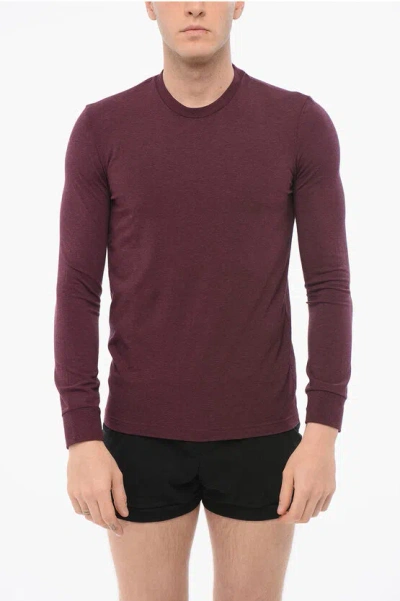 Dsquared2 Underwear Long Sleeved Crewneck Pajama Top
