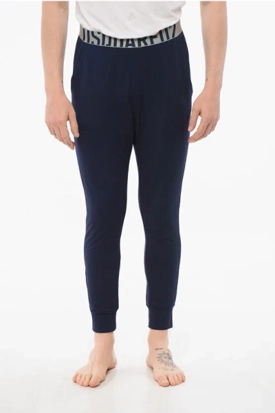 Dsquared2 Underwear Pajama Pants With Logoed Band