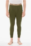 Dsquared2 Underwear Pajama Pants With Logoed Band In Green