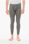 Dsquared2 Underwear Pajama Pants With Logoed Band In Gray