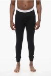 Dsquared2 Underwear Ribbed Leggings With Logoed Waistband