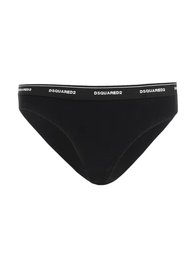 Dsquared2 Dsquared Women Underwear With Logo Band In Black