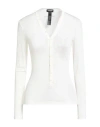 Dsquared2 Underwear Woman T-shirt Cream Size S Viscose, Elastane In White